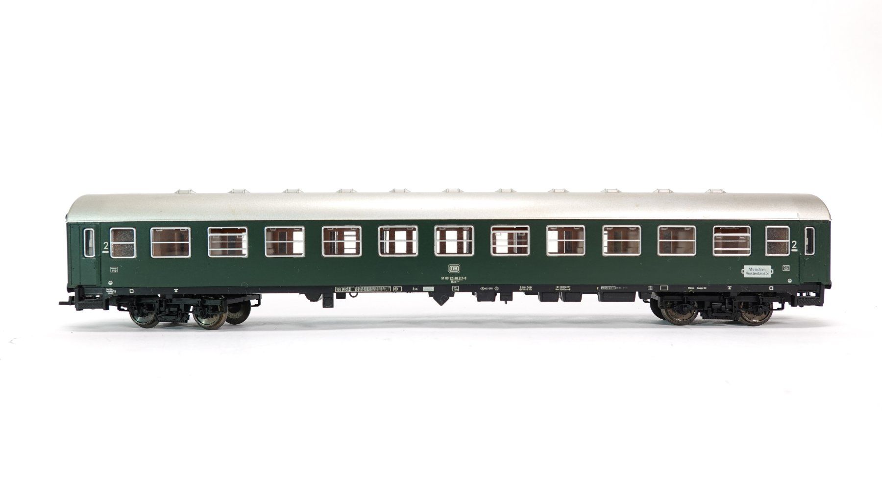 Fleischmann Modelleisenbahnen: e70 Fleischmann DB Personenwagen 2 Kl. Bastelware | 1423 – Gebraucht aus Thun von evinka_gmbh 3