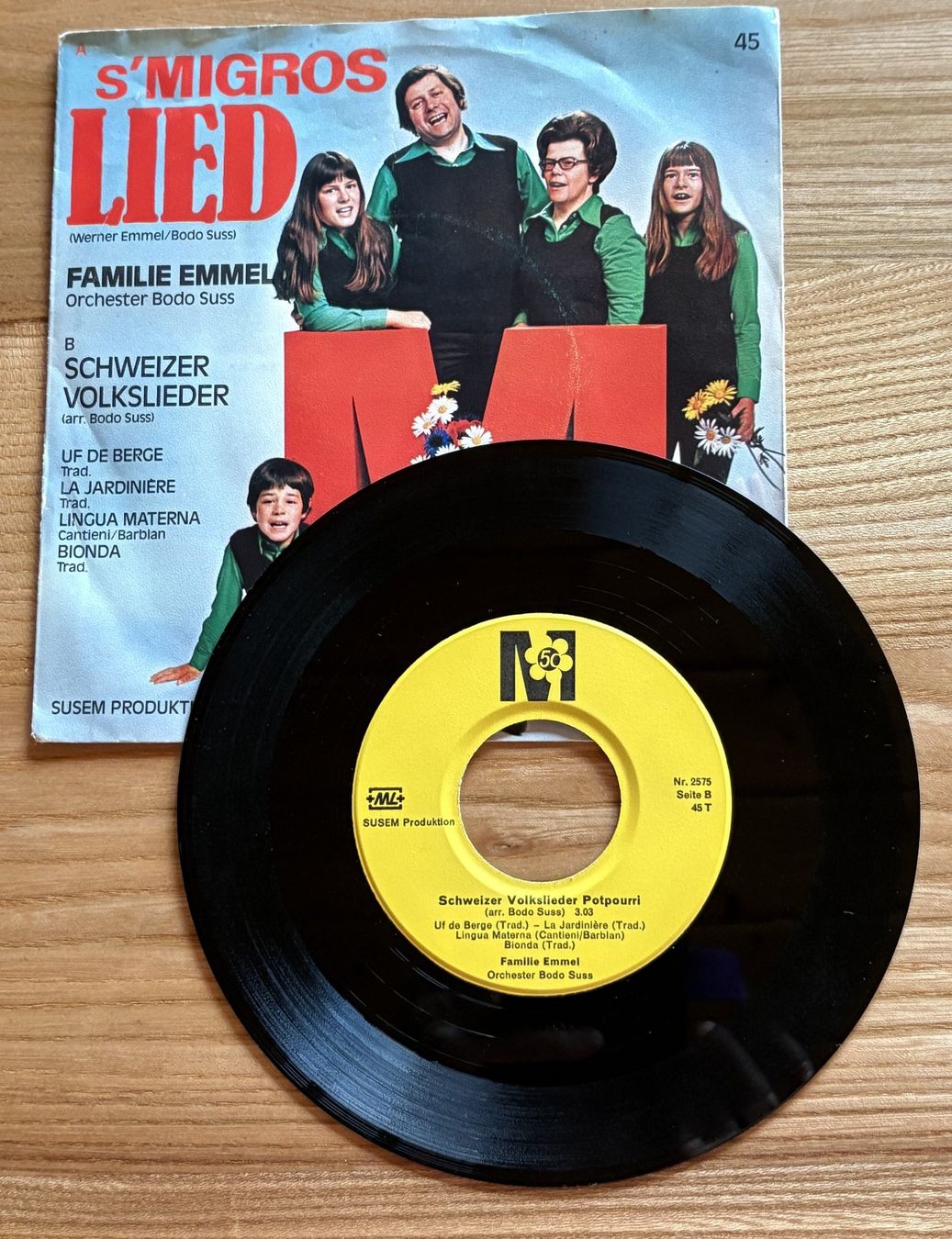 Vinyles: S'Migros-Lied Single Schallplatte – D'occasion à Neukirch-Egnach par Phion 6