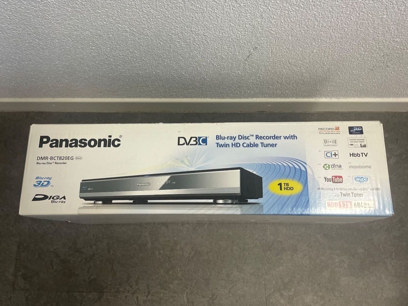 Panasonic Home Cinema: Panasonic DMR-BCT820EG Blu-ray Disc – Usato da Gümligen venduto da Brocki-Reimal-Stift 5