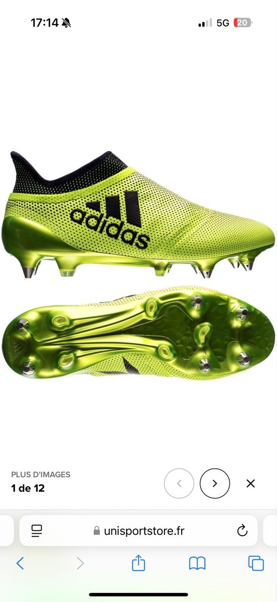 Adidas Scarpe da uomo: Adidas X17+ PureSpeed SG ocean storm – Nuovo (secondo la descrizione) da Villaz-St-Pierre venduto da dav_w66n 4