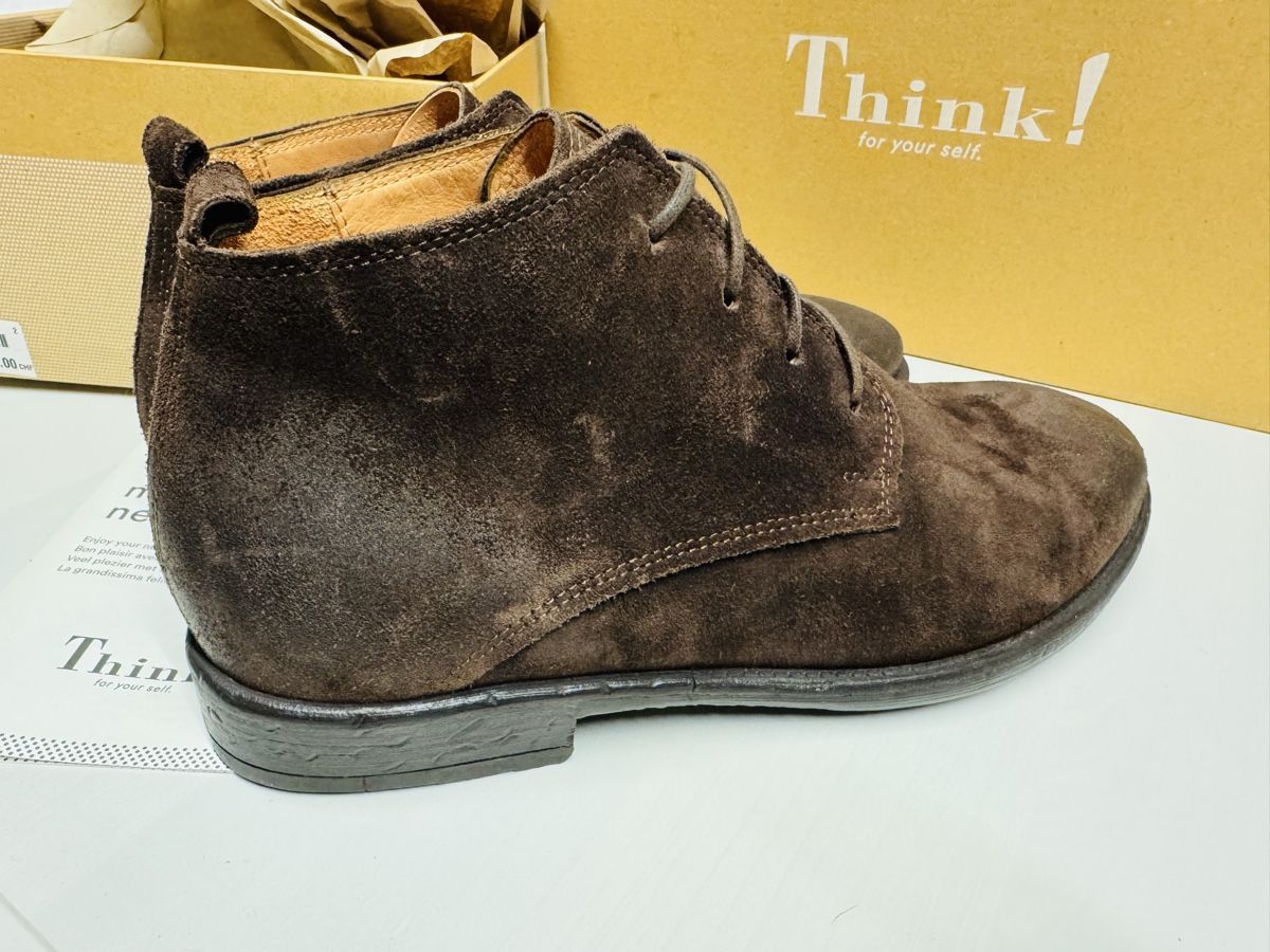 Think Scarpe da uomo: Bottines Think! daim marron automne pointure 41 – Nuovo e nell'imballaggio originale da Brügg BE venduto da Goob 2