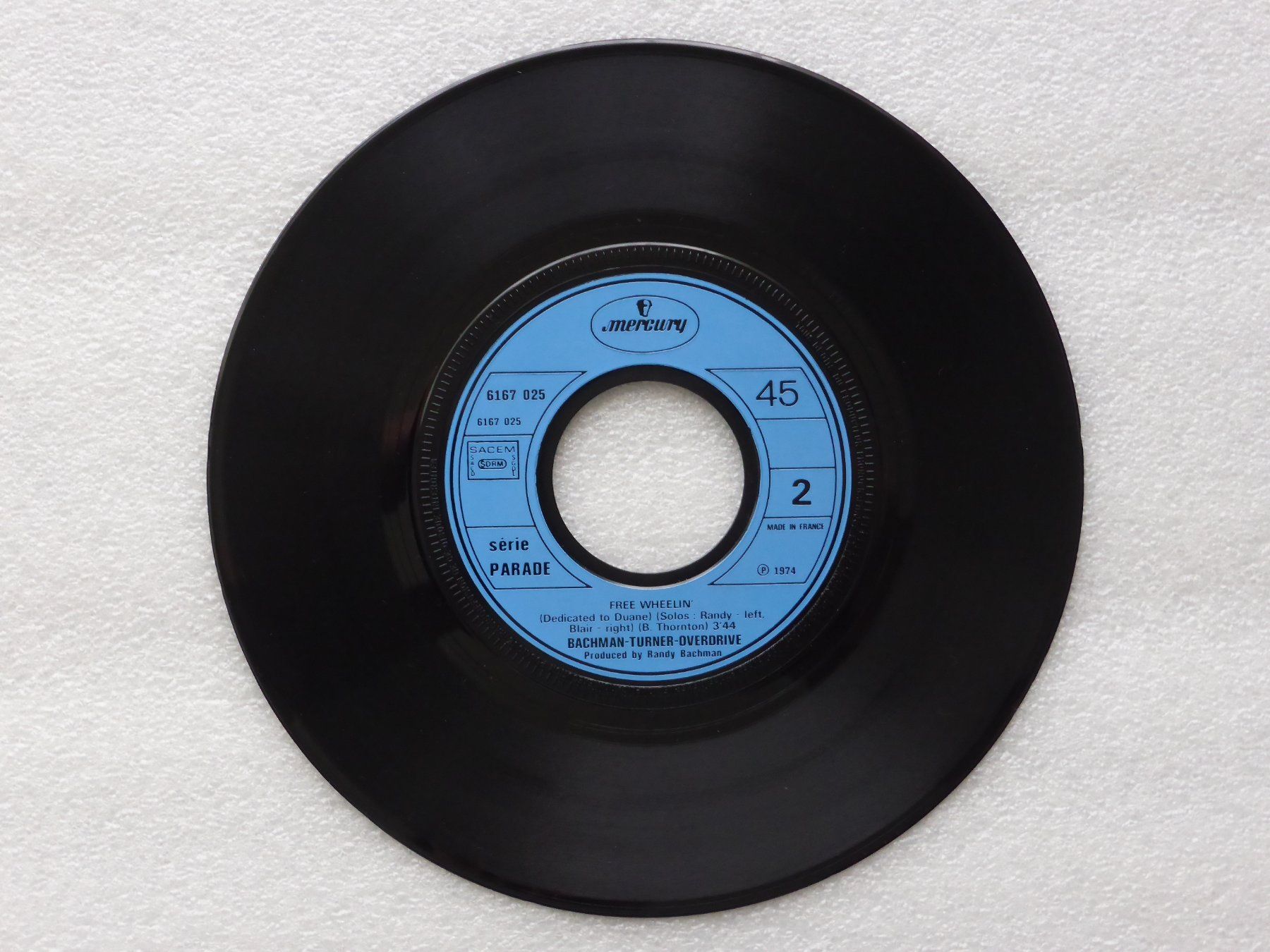 Dischi in vinile: Vinyl Single   BACHMANN TURNER OVERDRIVE – Usato da Küssnacht am Rigi venduto da Mondkinder 2