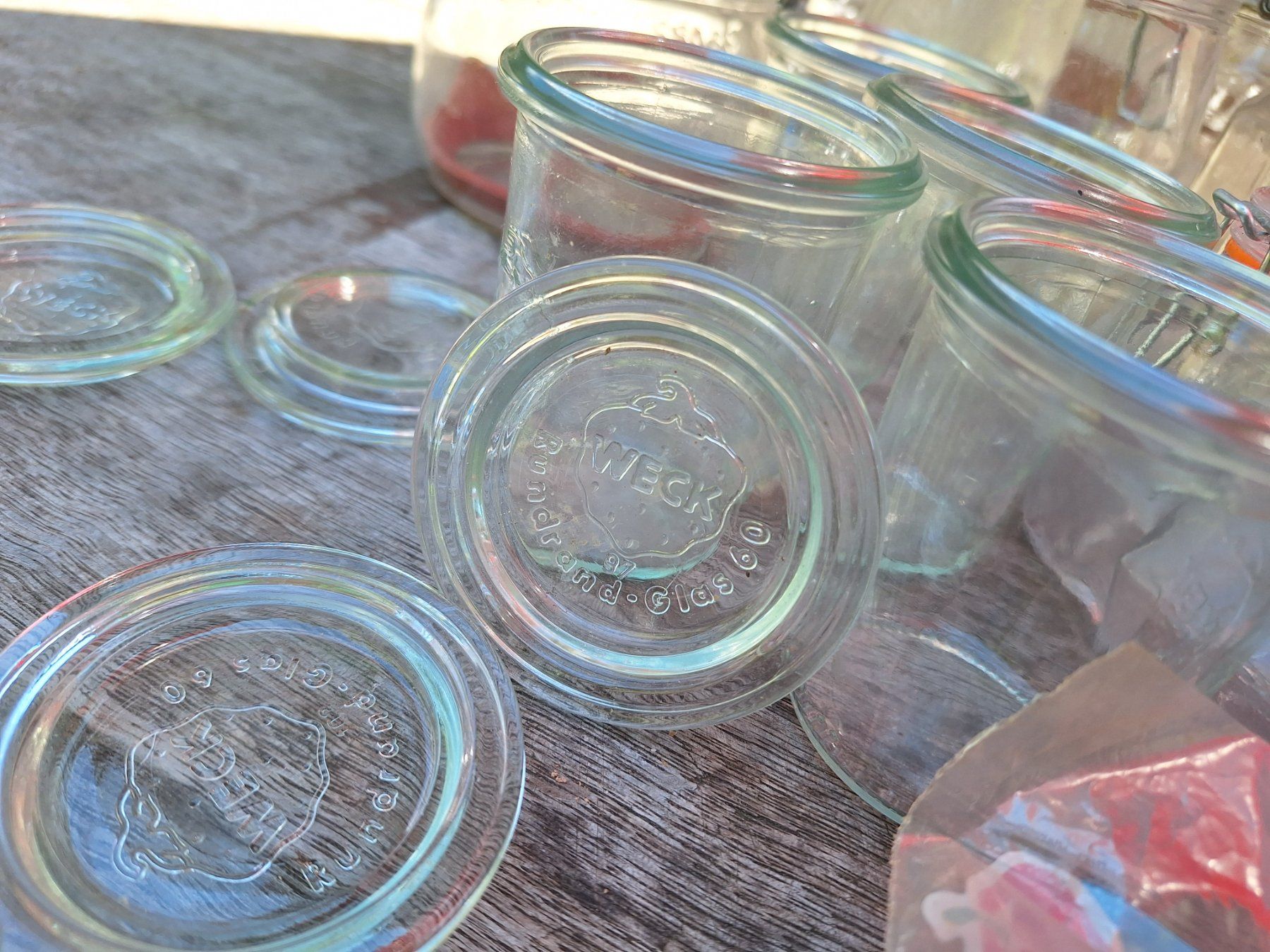 Behälter & Ähnliches: 30 STK DIVERSE EINMACHGLÄSER EINMACHGLAS – Gebraucht aus Huttwil von Kunterbuntli 1