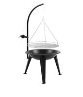 + BBQ-Toro Schwenkgrill mit Grillrost Ø 55 cm |Holzkohlegril