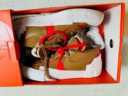 Nike Sacai Blazer Low,  einmal kurz angehabt