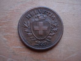 (W5) 1 Rappen 1937