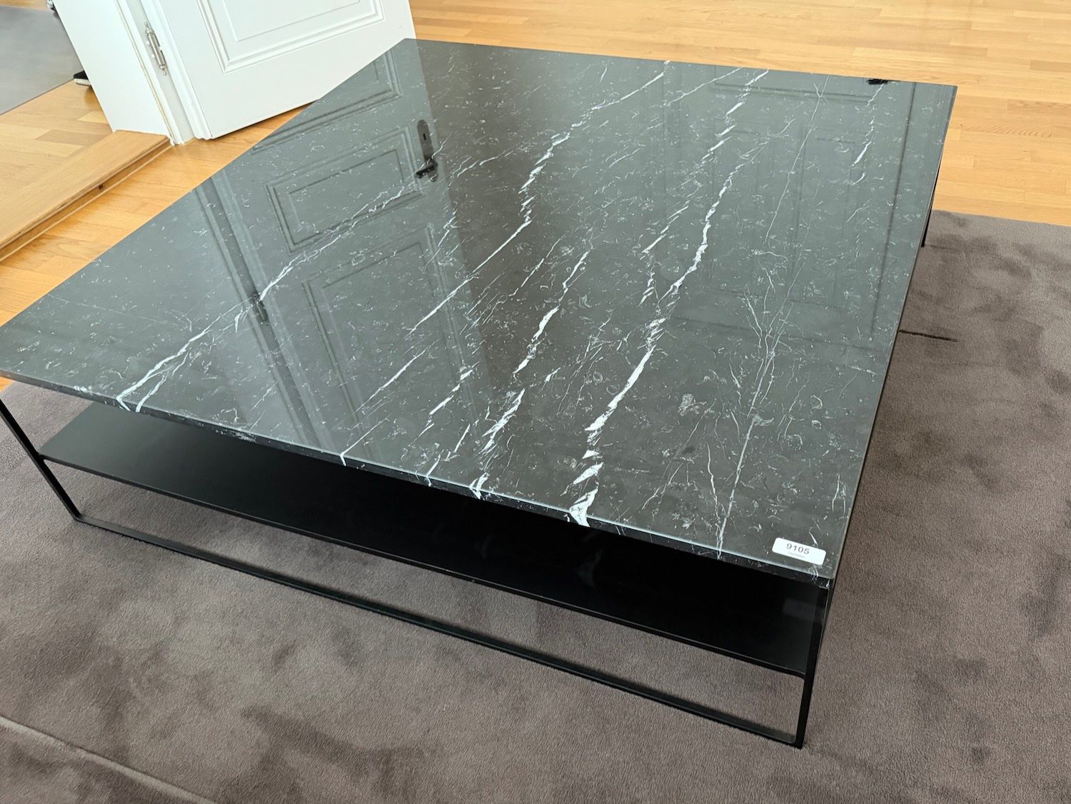 Minotti Tavoli: MINOTTI Tisch, schwarzer Marmor – Usato da Zürich venduto da lb-liquidationen 1