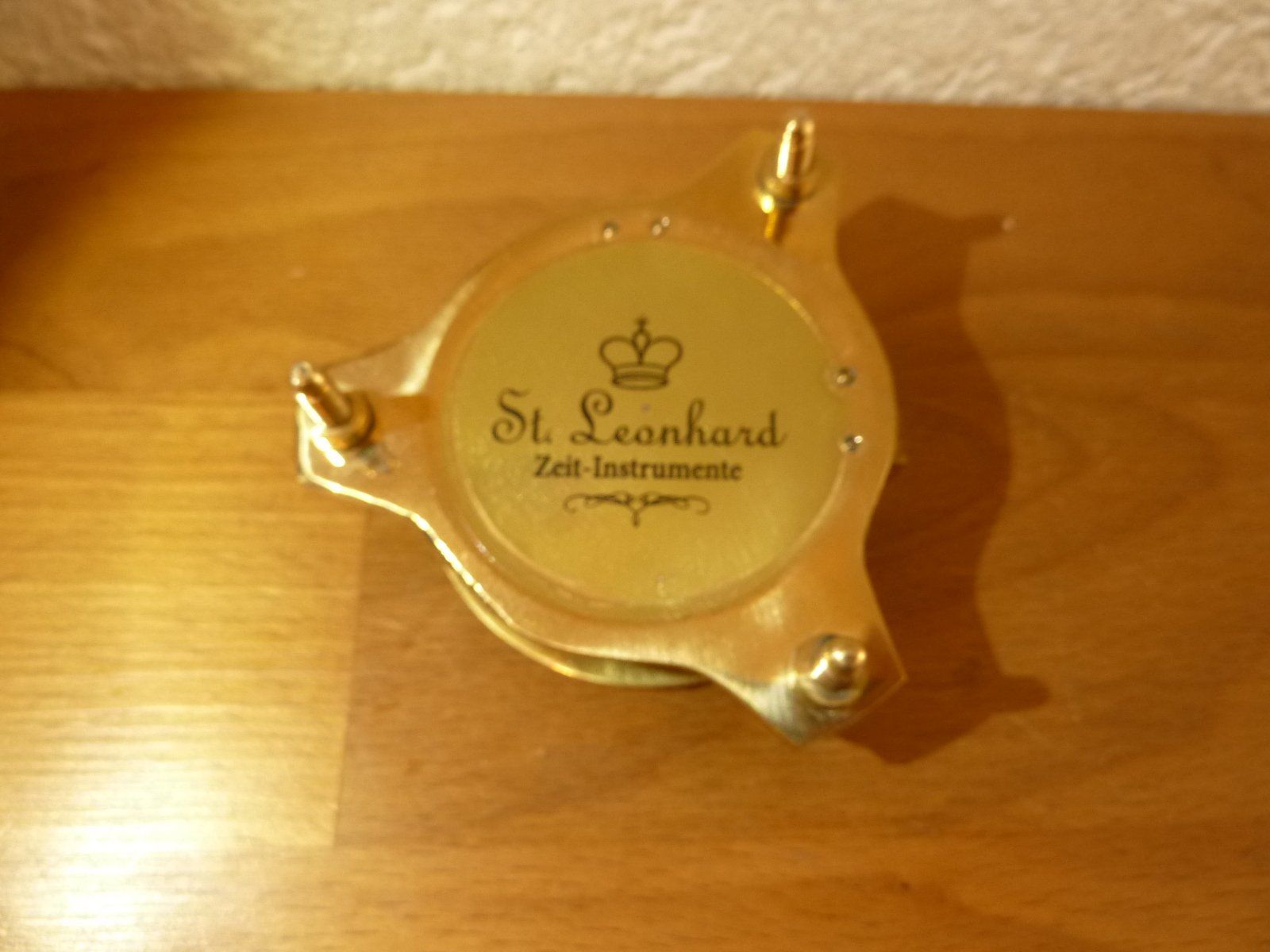 GPS & Strumenti di misurazione: St.Leonard Messing-Sonnenuhr mit Kompass ein Schmuckstück – Usato da Hochfelden venduto da swissice 5