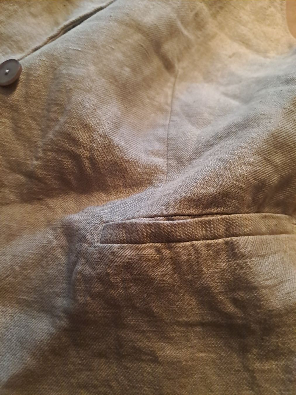 Massimo Dutti Gilet & Giacche senza maniche: Massimo Dutti Leinengilet Gr. S – Difettoso da Emdthal venduto da kasira 6