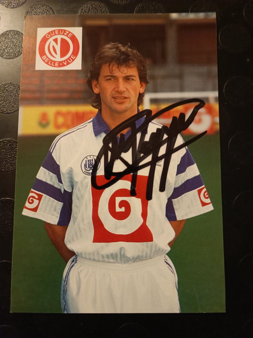 Autografi: Marc Degryse - BEL - handsigniert – Usato da Menziken venduto da Artographs