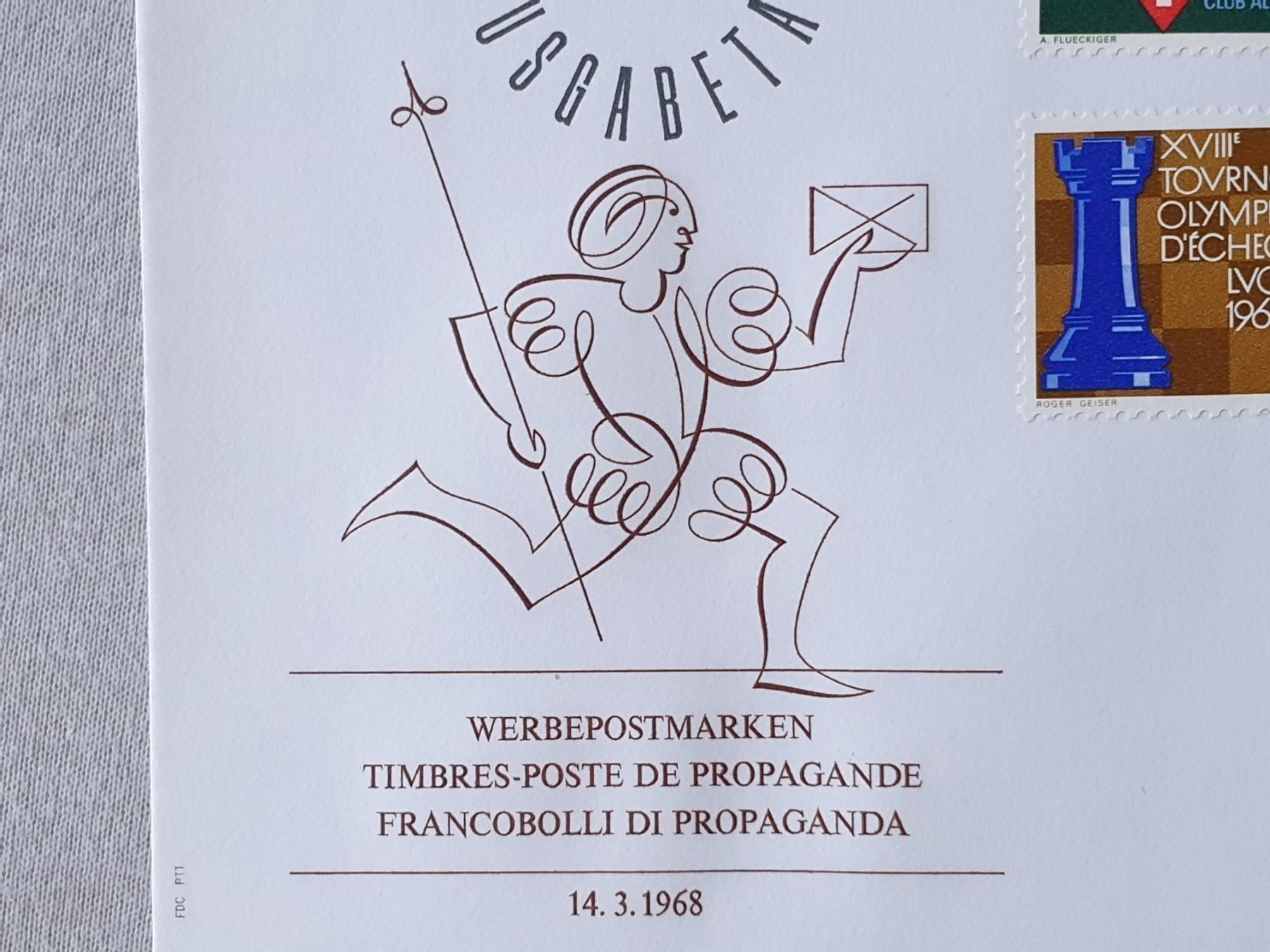 Tutti i francobolli: (70) «Werbemarken I»  1968 – Usato da Schwarzhäusern venduto da Inot3 8