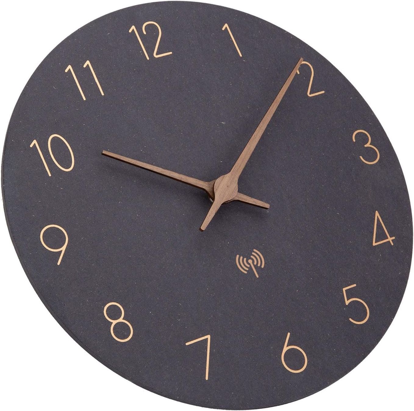 Orologi da terra & Orologi da parete: Funkuhr Ohne Tickgeräusche 30cm schwarz – Nuovo e nell'imballaggio originale da Nuglar venduto da SaleRitter 3