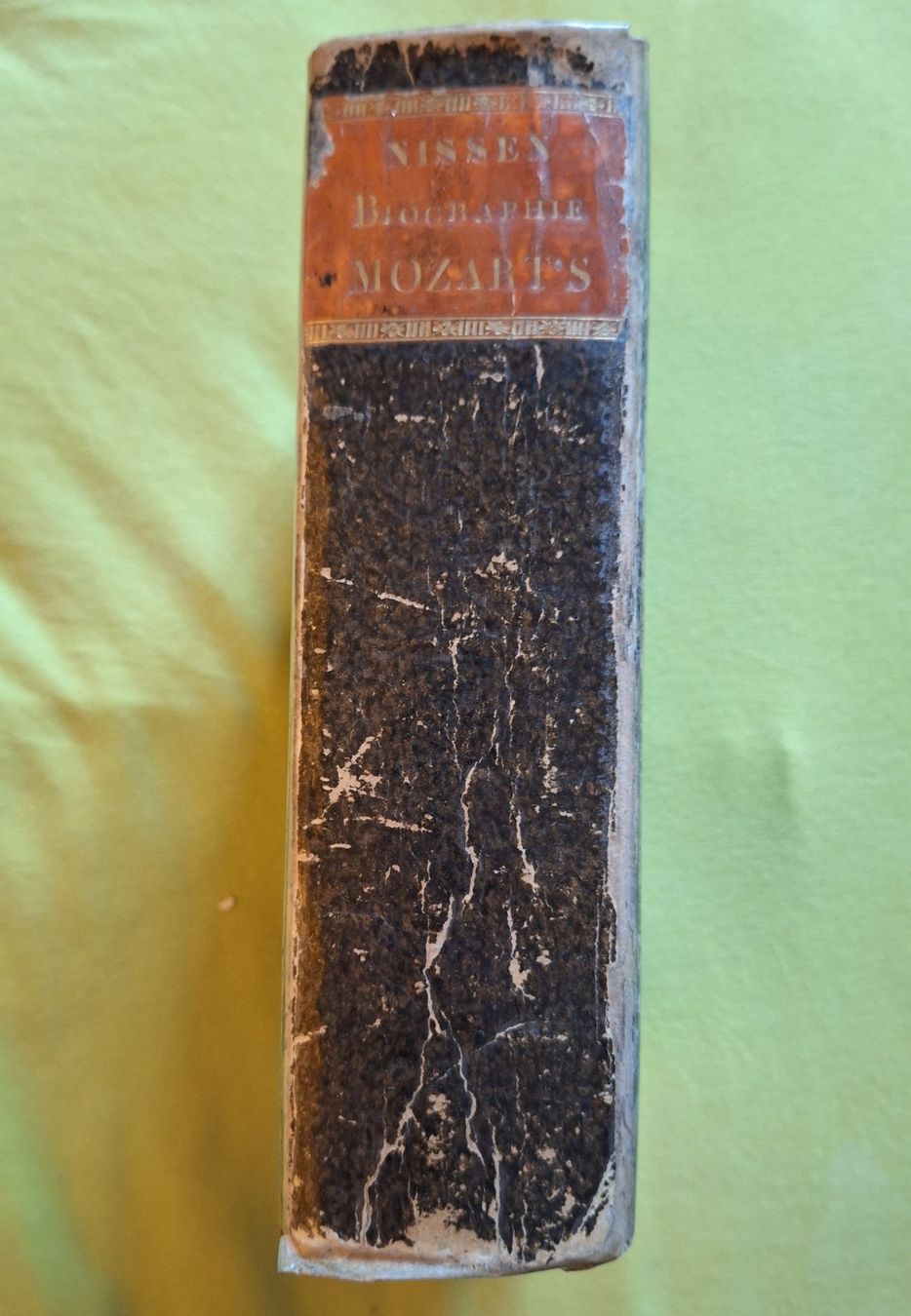 Libri: Von Nissens Mozart-Biographie – Usato da Birsfelden venduto da natzhats 1