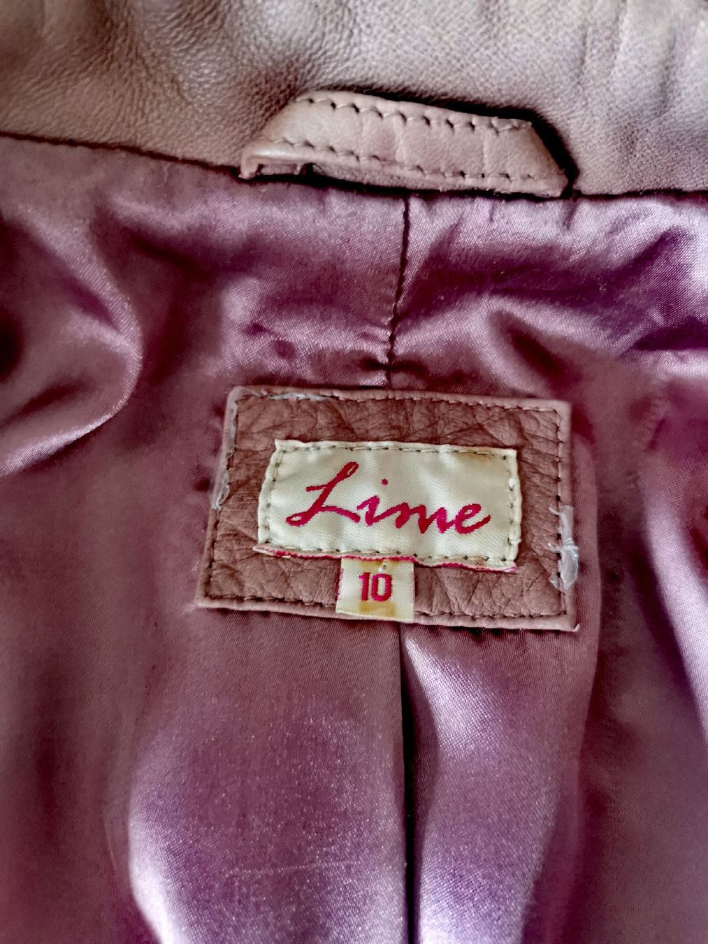 Giacche: veste cuir rose poudré taille 10 – Usato da meggen venduto da VICCHLU 2
