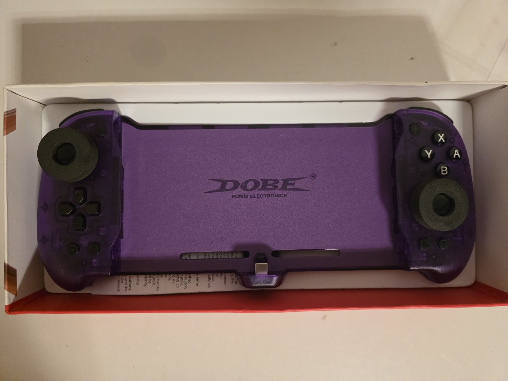 Manettes: DOBE Eggshell Controller für Nintendo Switch Lila  – D'occasion à Ehrendingen par lax21 2