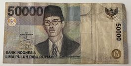 Indonesien 50'000 Rupiah 1999