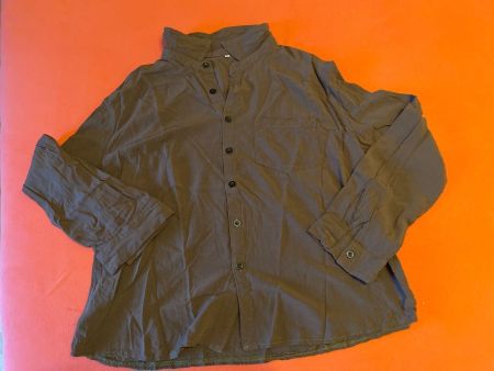 Hemd braun gr L langarm
