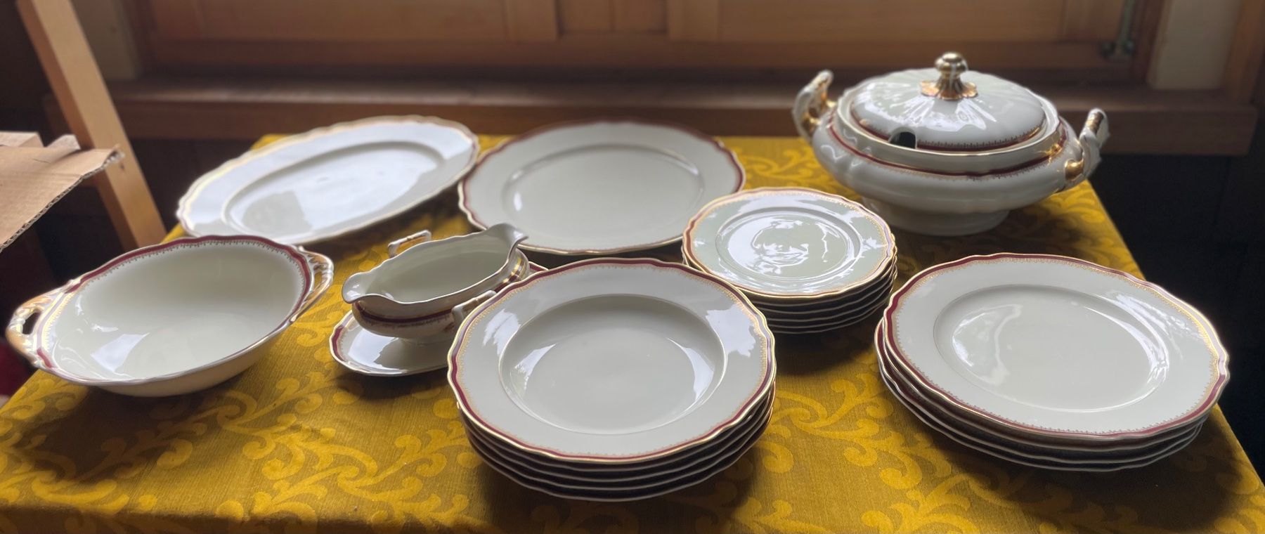 Set di piatti: Vintage Geschirr-Set, Winter-Design, – Usato da Bremgarten AG venduto da Schussi
