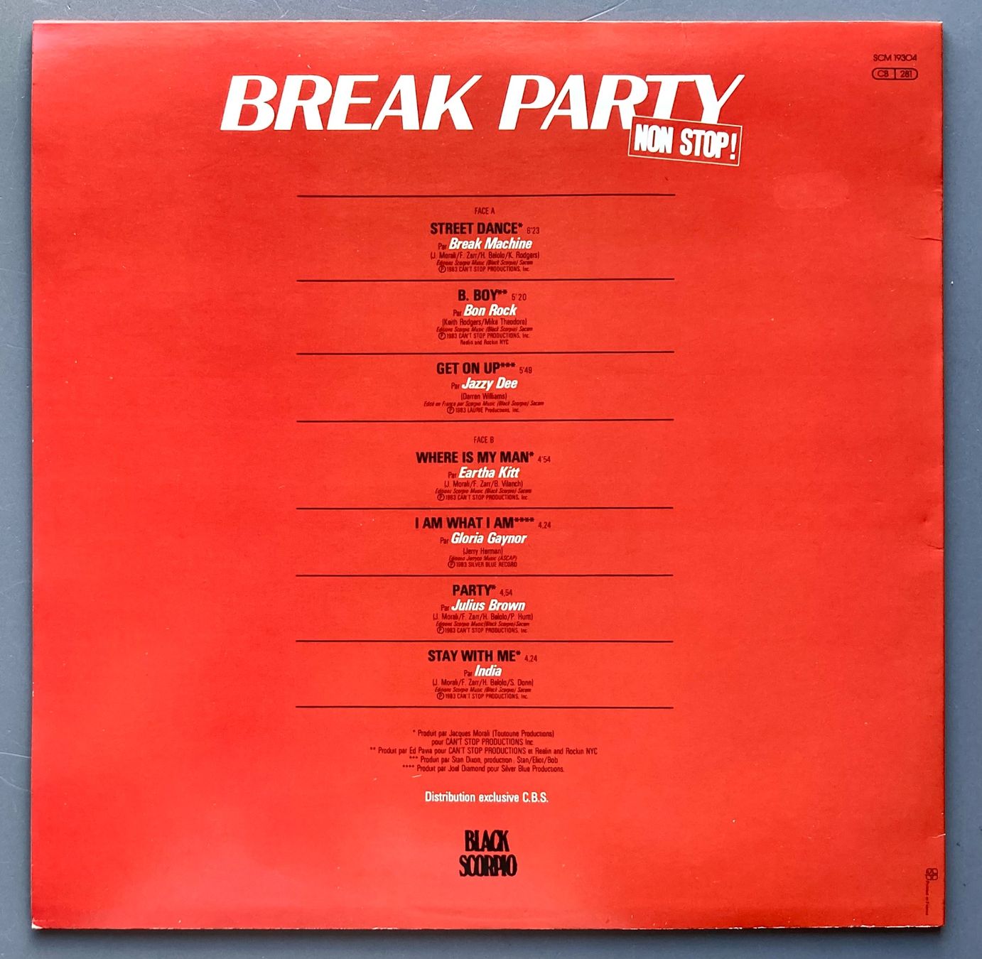 Schallplatten: DIVERS ARTISTES - BREAK PARTY NON STOP ! – Gebraucht aus Poliez-Pittet von Newtown-Records 1