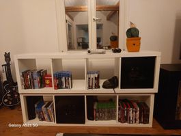 2x 4er Kallax länglich, weiss