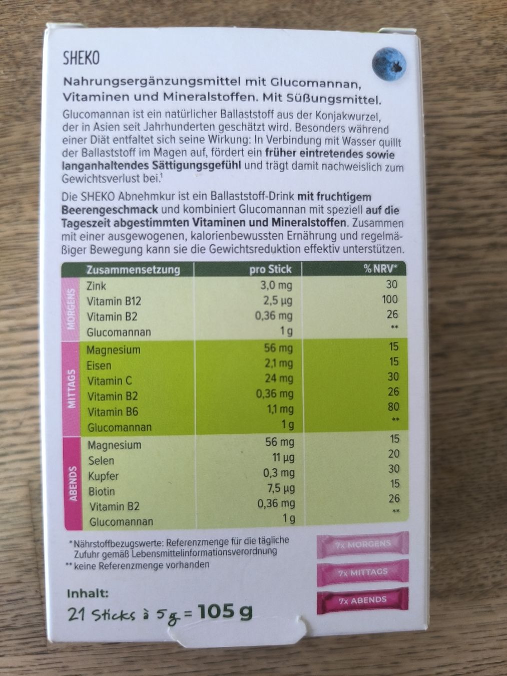 Cibi & Specialità: SHEKO Abnehm Kur Beerengeschmack – Nuovo e nell'imballaggio originale da Schwyz venduto da Teetrix 1