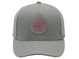 Alfa Romeo Cap Mütze Anthrazit hell Original Produkt NEU