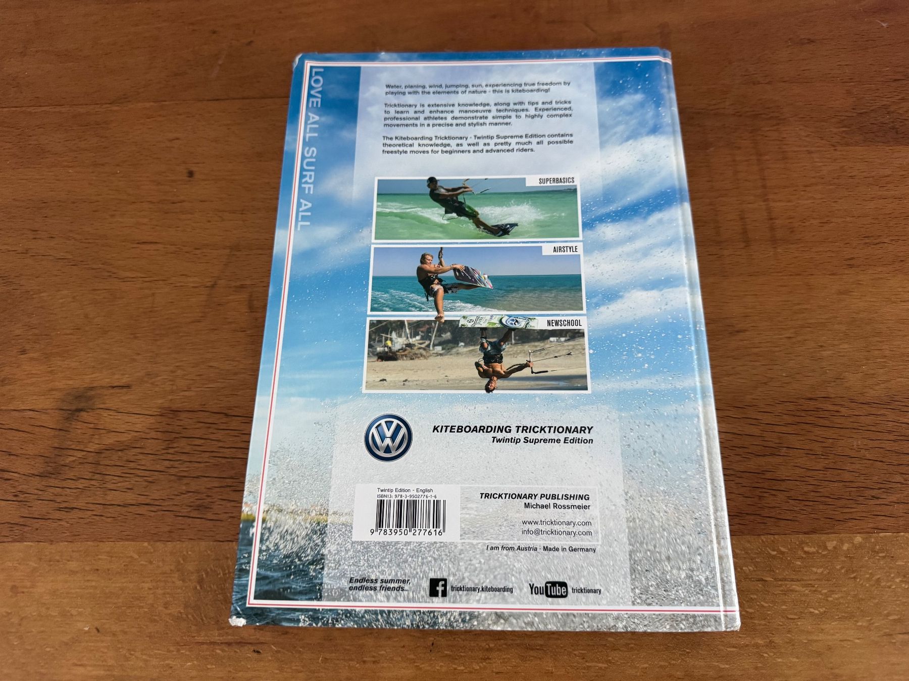 Aquilone: Kiteboarding Tricktionary Buch (Englisch) – Usato da Zürich venduto da vincent.clifford 1