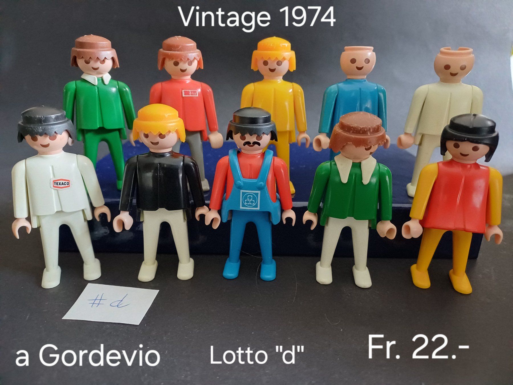 Playmobil Giocattoli: Playmobil vintage, 1974, lotto "d" – Usato da Gordevio venduto da bre_jwm5