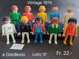 Playmobil vintage, 1974, lotto "d"