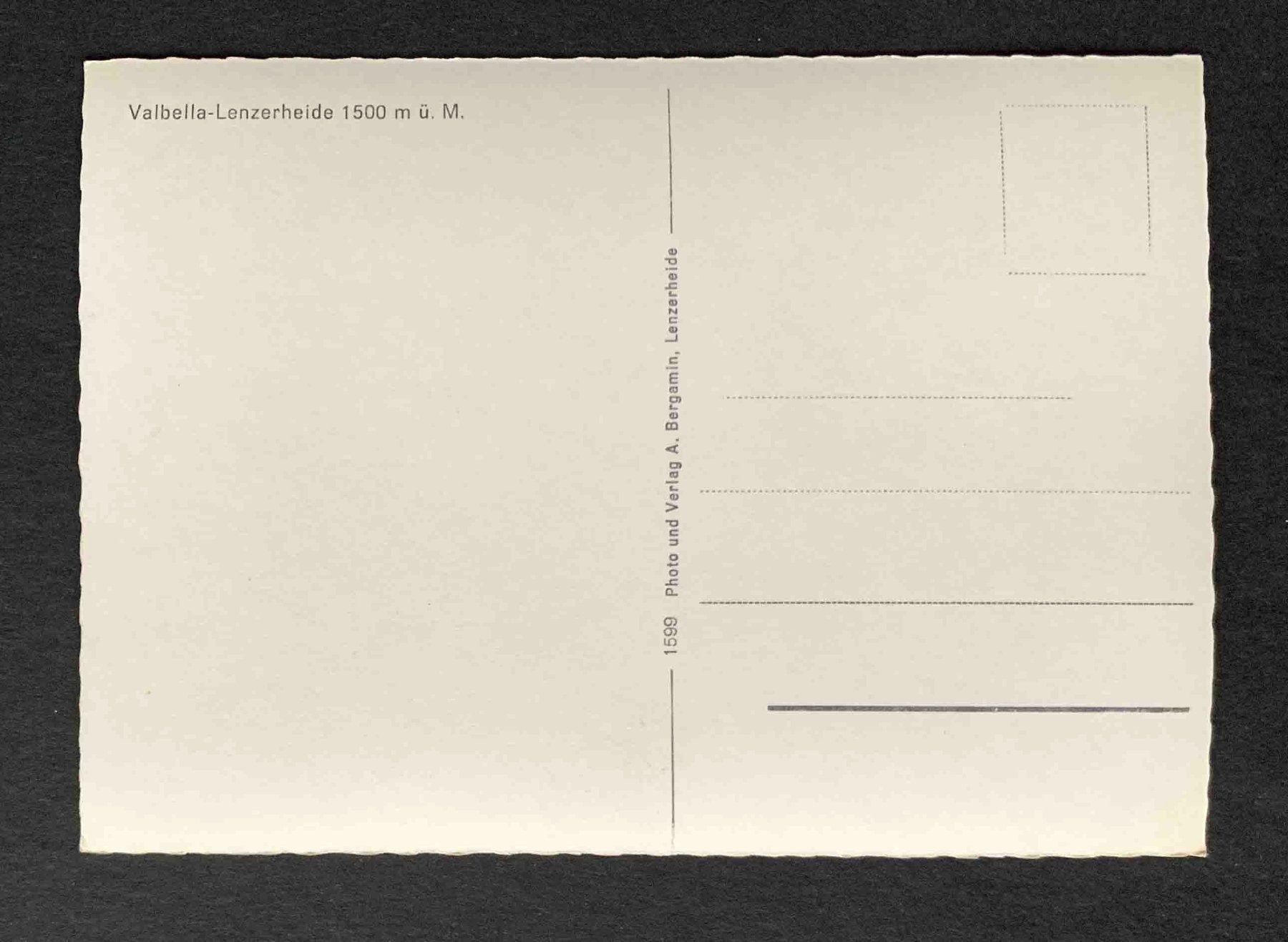 Cartoline postali: AK Valbella Lenzerheide – Usato da Goldau venduto da artelier1 1