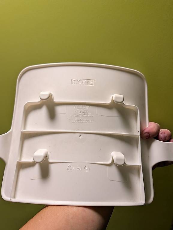 Stokke Seggioloni: Stokke Aufsatz Hinterseite weiss – Usato da Menziken venduto da Levin1111 1