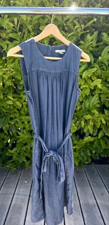 Robe sans manches bleu denim Esprit
