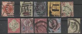 Grossbritannien 1887 - 1892 Teilsatz 50. Anniversary
