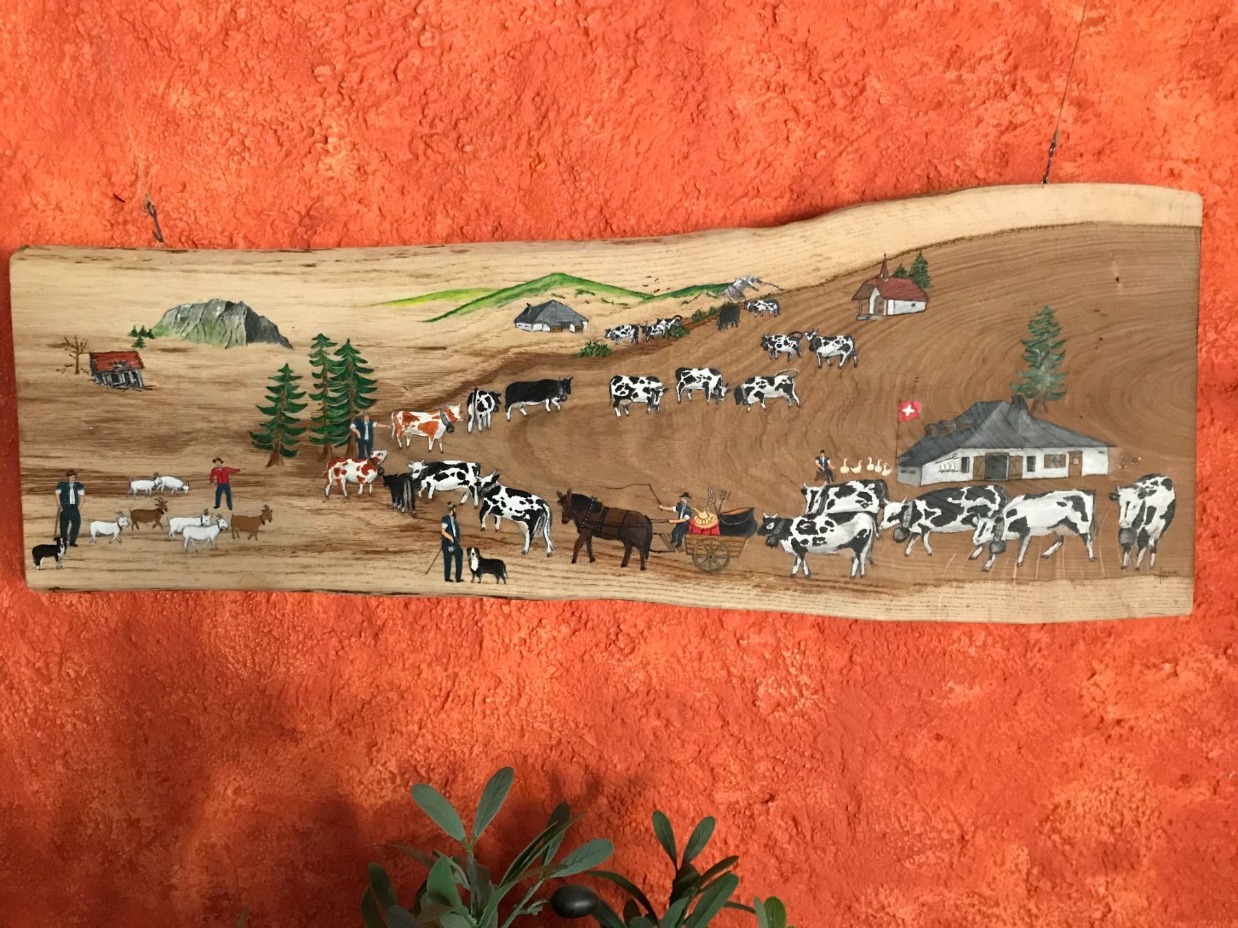 Gemälde: Poya – Neu (gemäss Beschreibung) aus Montet (Broye) von Jackolino