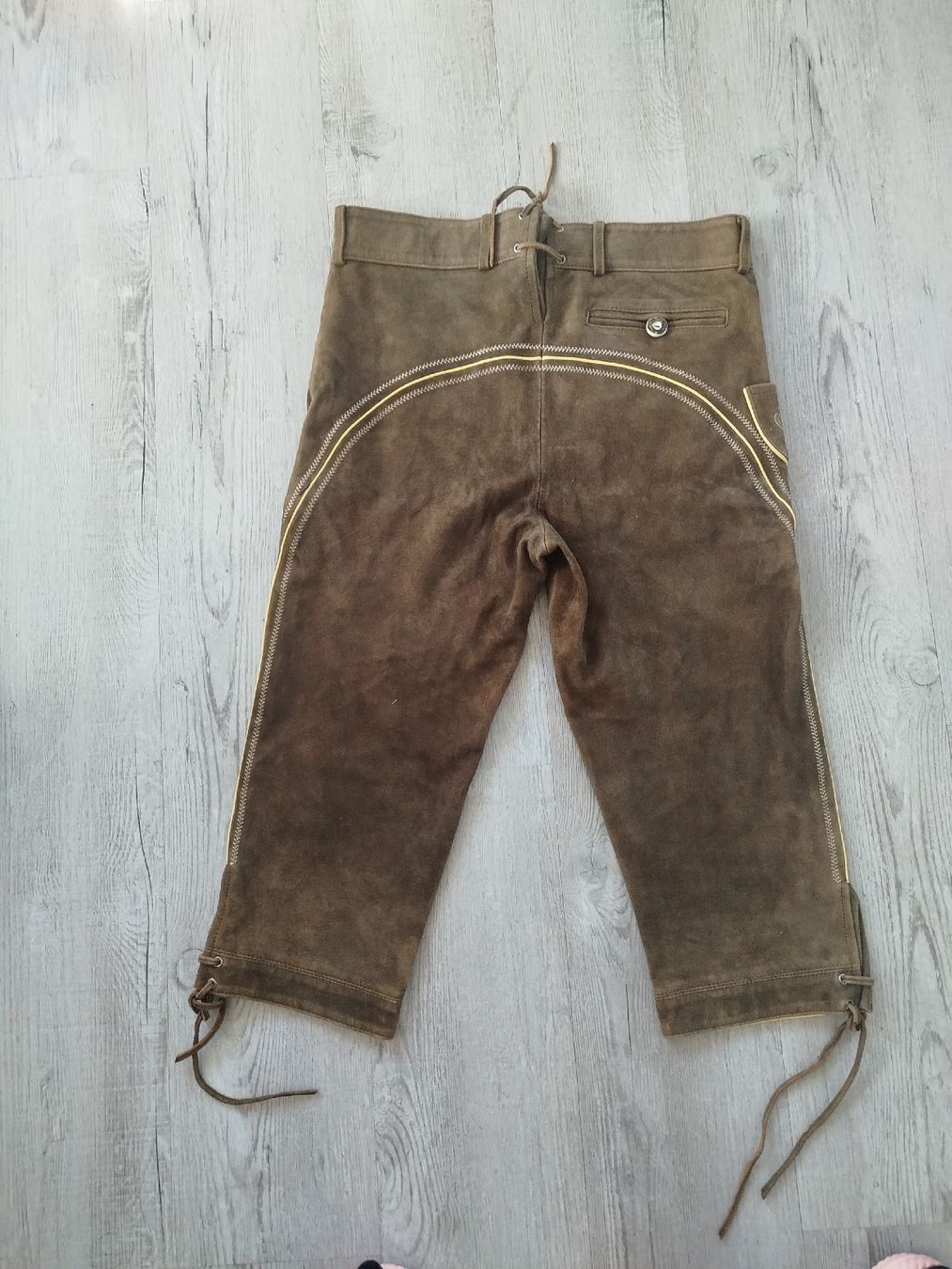 Pantaloni: Leder Trachtenhose der Wildschütz Gr. 46 – Usato da Glashütten venduto da lightmoon 6