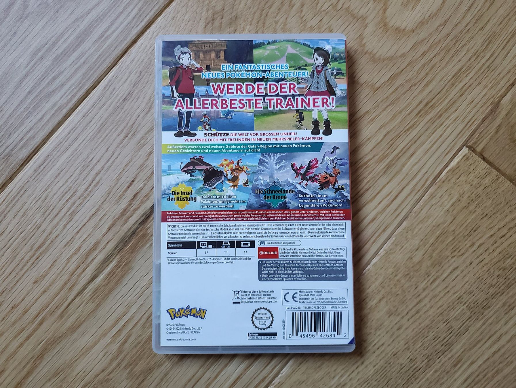 Nintendo Giochi: Pokemon Schild + Erweiterungspass (Switch) – Usato da Euseigne venduto da GeryVideoGames 2