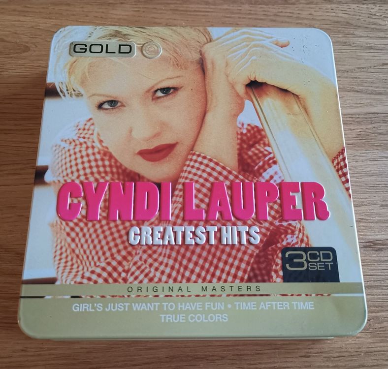 3 Cd Cyndi Lauper Greatest Hits Metallbox Kaufen Auf Ricardo 