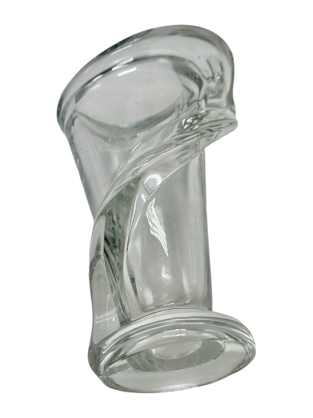 Vasi & Recipienti: Vase en cristal de Vannes Le Chatel Calla Lily – Usato da Morges venduto da 1tiquaire 7