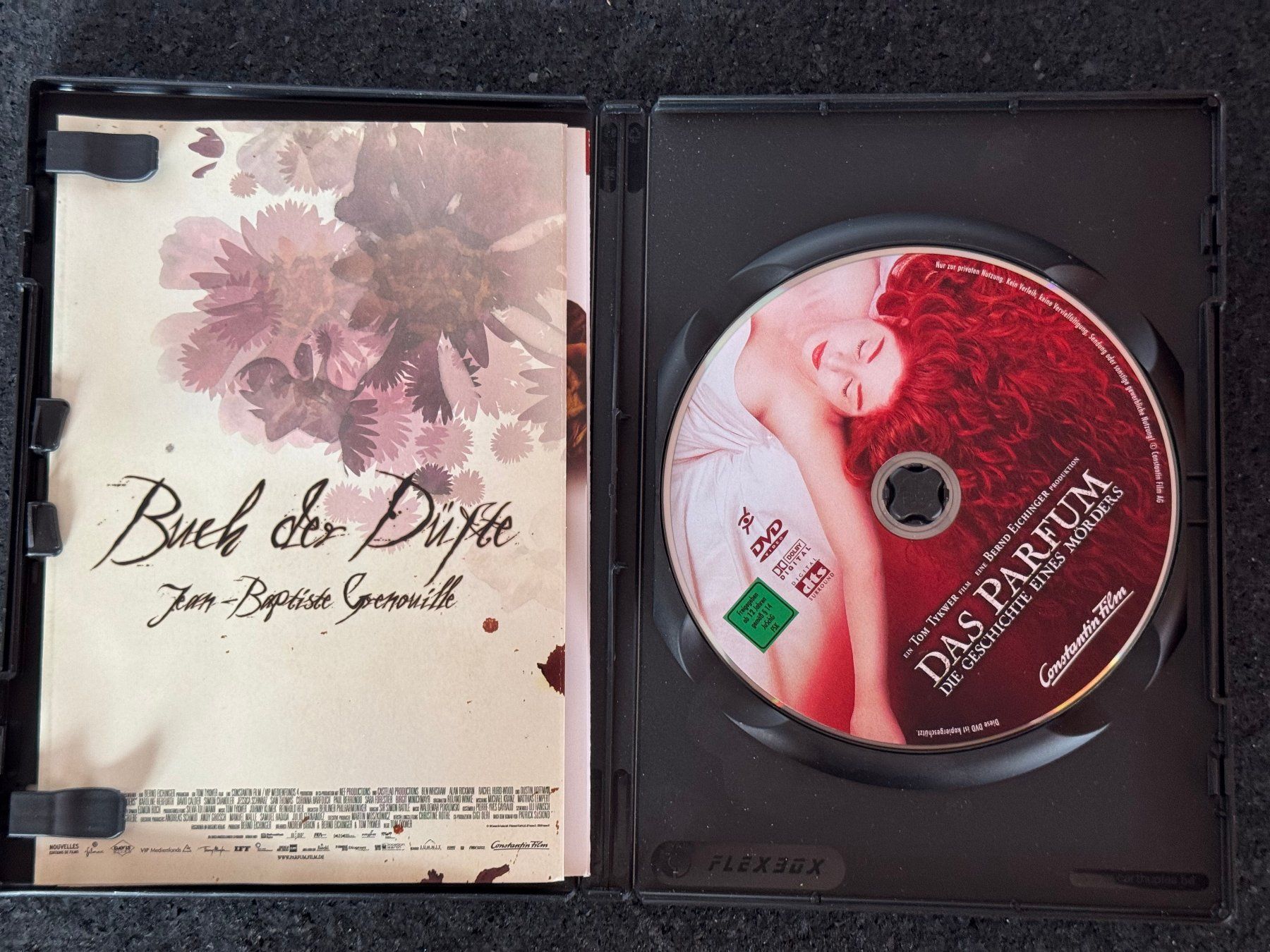 Tutti i DVDs: Das Parfüm "Die Geschichte eines Mordes" DVD DE/EN – Usato da Fribourg venduto da tschjoly 4