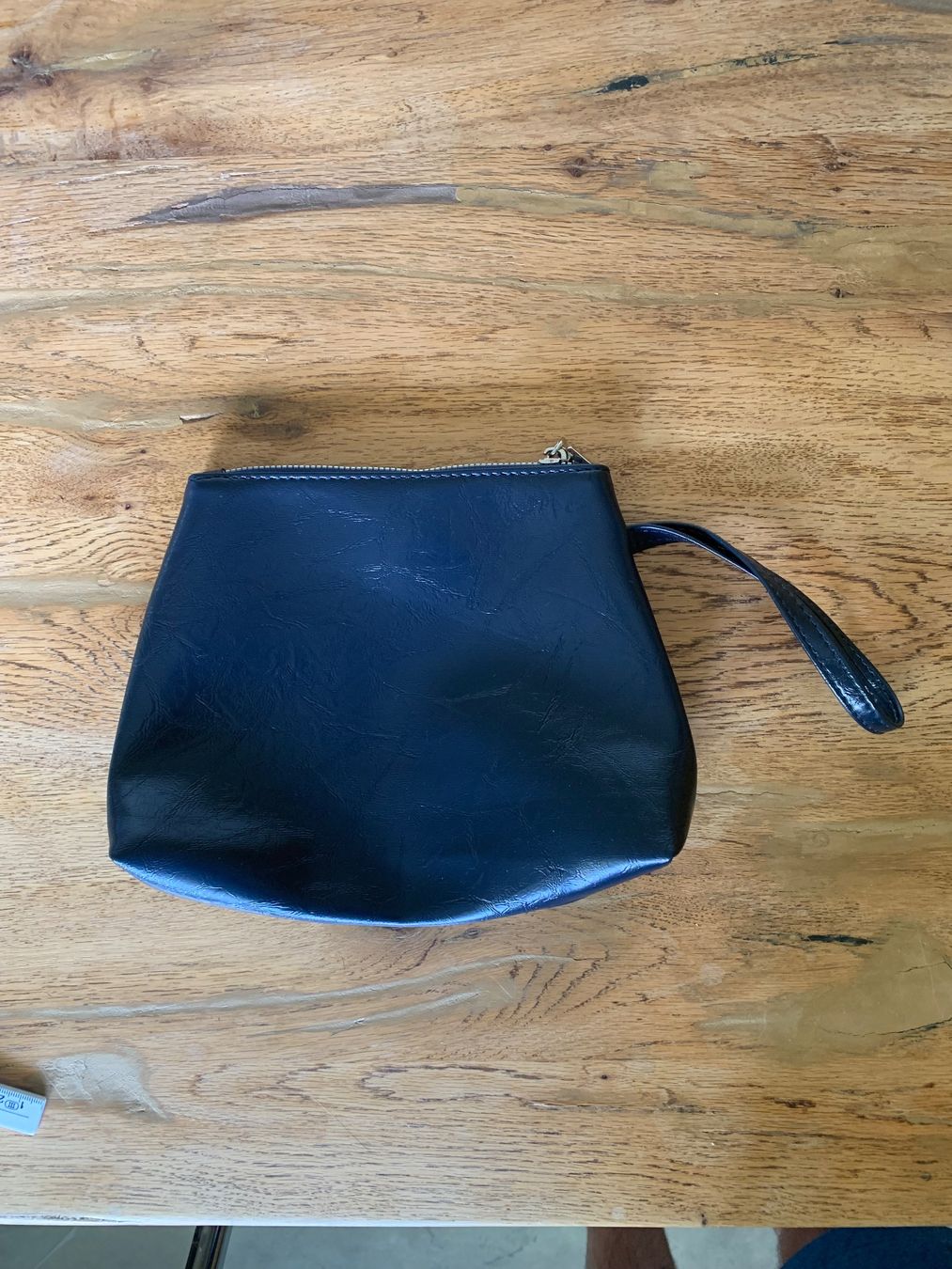 Custodie per cosmetici: Pochette simili-cuir bleu foncé – Usato da Genève venduto da sanchka0 2