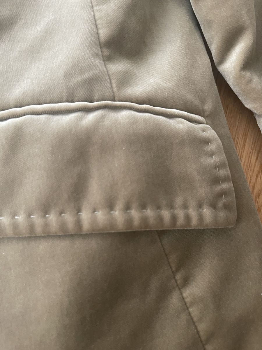 Jacken: Blazer/ Clement Veloursblazer Grösse 40 EU beige – Gebraucht aus Rüschlikon von Lajniii 4