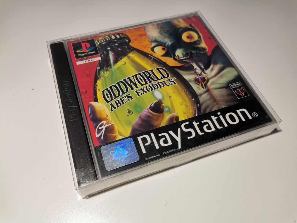 ODDWORLD L'EXODE D'ABE PLAYSTATION 1 PS1 PAL FR