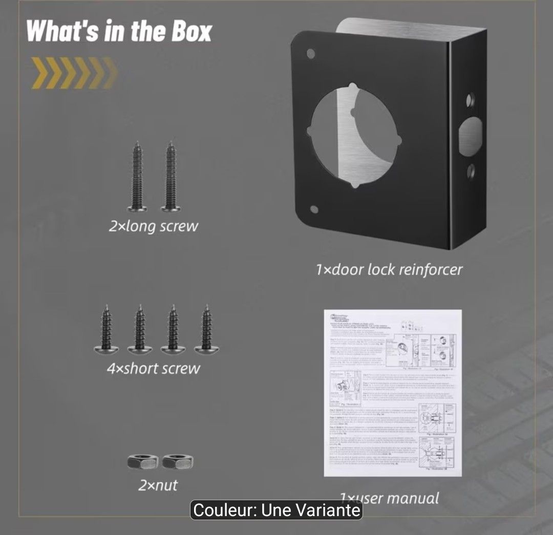 Türen: Renforcement de porte d'entrée  – Neu und originalverpackt aus Concise von Vitrine-d 2