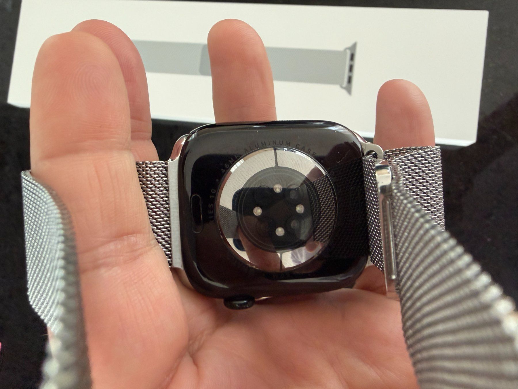 Apple Smartwatch: Apple Watch 10 mit Metallband – Usato da Lachen SZ venduto da cacatuda 4