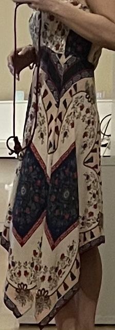Sandro Vestiti: Sandro Paris Seidenkleid boho chic 36 – Usato da Rüschlikon venduto da leo_mwz2 1