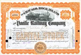 Aktie der Chicago Rock Island & Pacific Railway Company