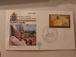 Rare! Philippinen, Manille: Visite du Pape Jean-Paul II,