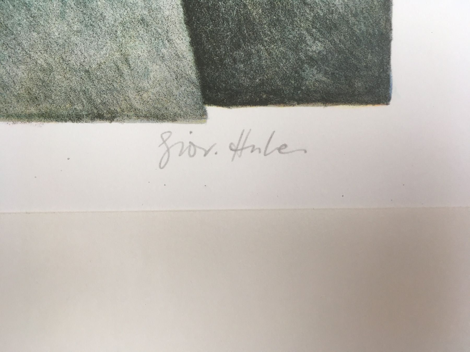 Grafica & Litografie: Giovanni Huber Lithographie signiert – Usato da Affoltern am Albis venduto da Blackrhythm 1