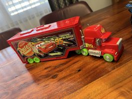 Mattel Cars Mack Transporter Set guter Zustand