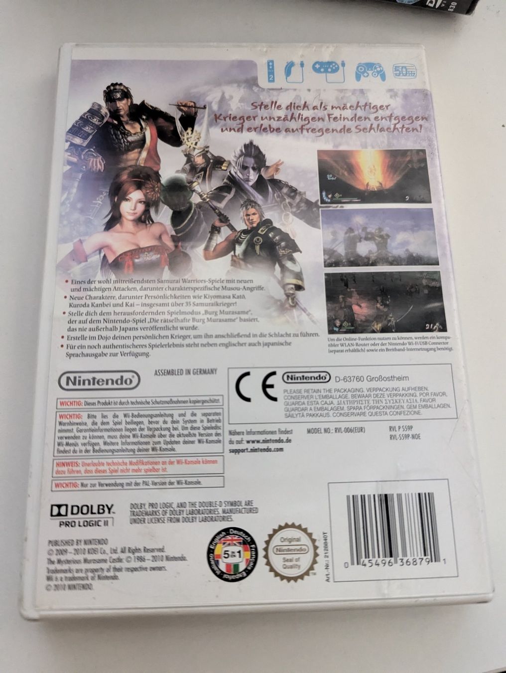 Nintendo Spiele: Samurai Warriors 3 Nintendo Wii Game – Gebraucht aus Hünenberg See von SpecialEditionGaming 1